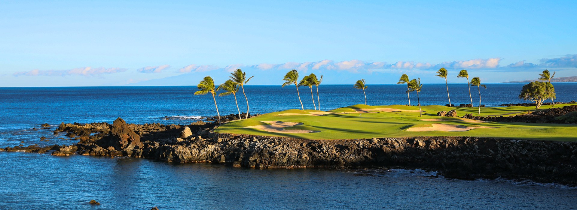 Golf Course overlooking the ocean